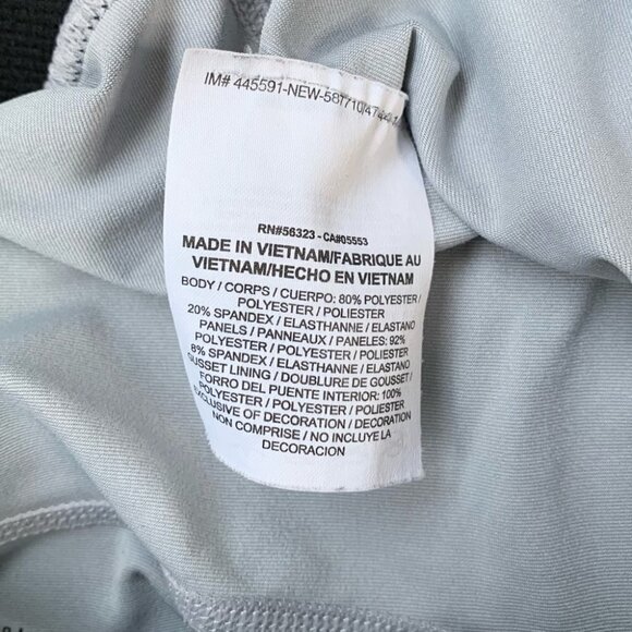 Nike Pro  Dri Fit Training Capris Cool Facet Leggings Wolf Grey Black Size XS - Picture 9 of 14